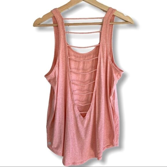 Zella Strapy Back Coral Tank Top - Picture 4 of 6